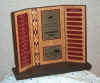 Cherry trophy with inlay, custom made for Tennessee Walking Horse award